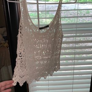 Knit tank top